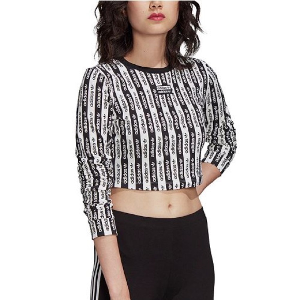 Adidas Originals RYV AOP Logo Leggings & Top Set